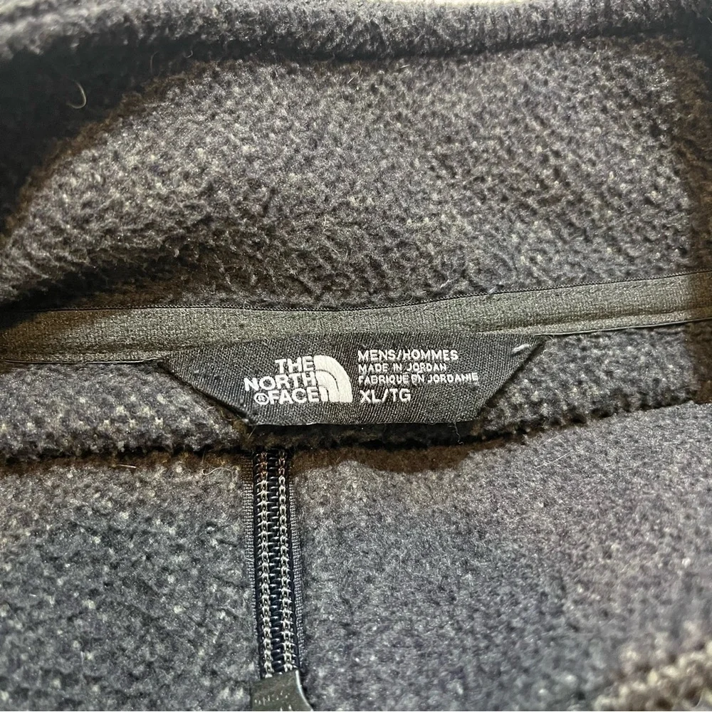 North Face Cap Rock Textured Half Zip Pullover Size XL Gray Sweatshirt.